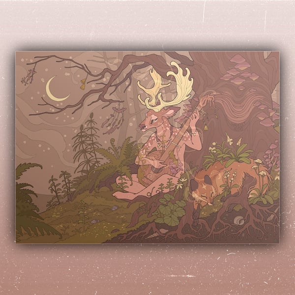 The Deer, the Fox and the Guitar (Nylon Guitar)