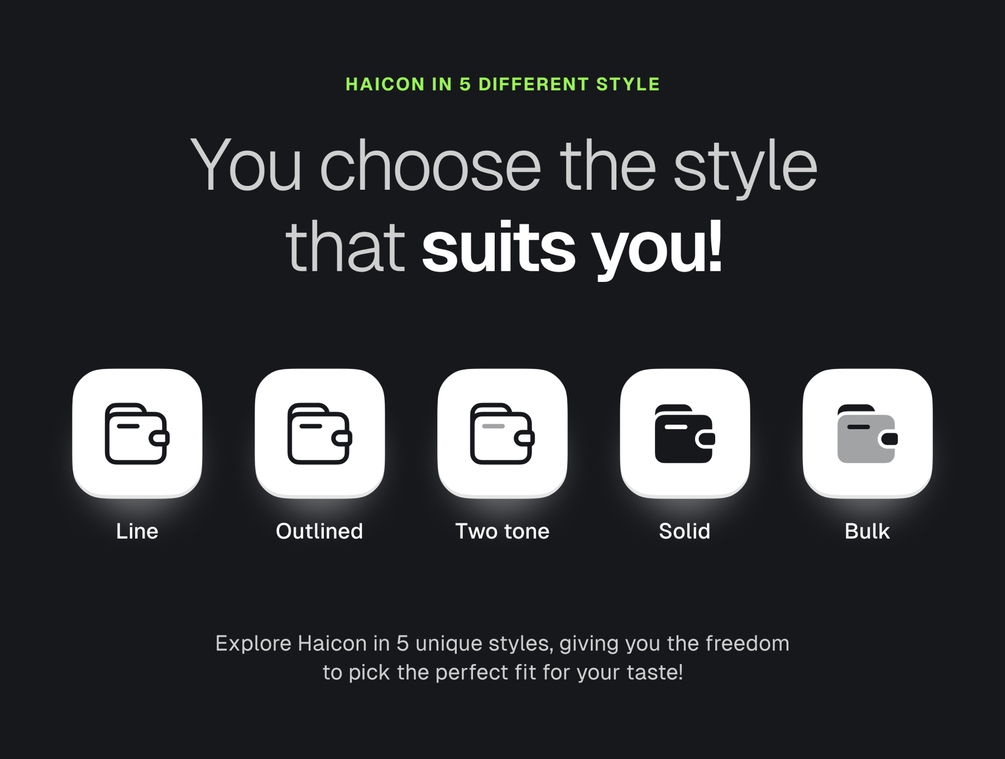 Haicon v2.0 - Iconset