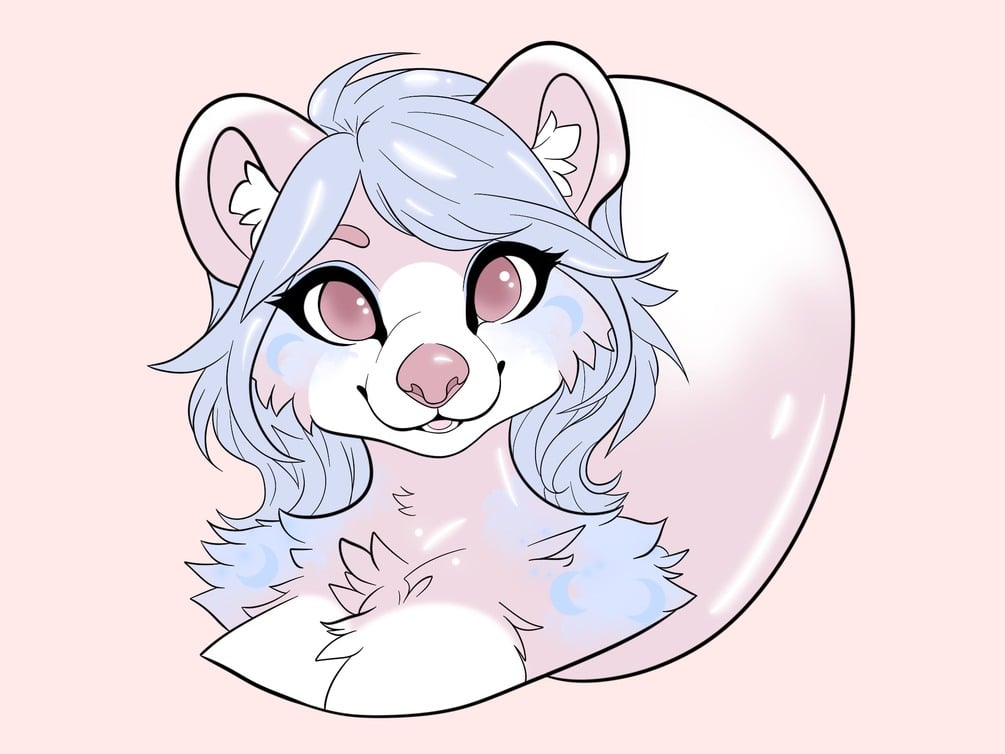 Raccoon , Bear , Badger , Art Bust Base ✧ Meeko