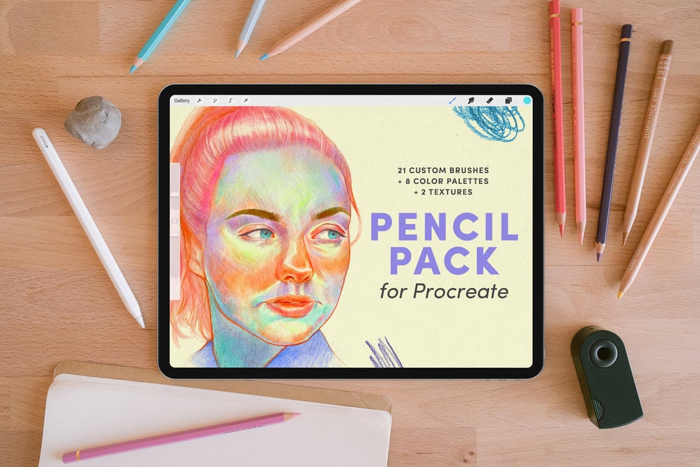 Mini Sketchbook Set – Procreate Brushes