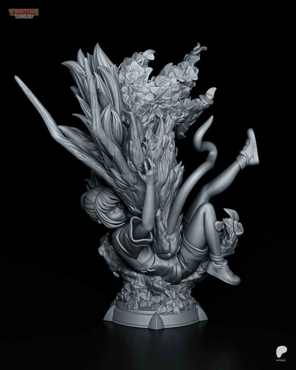 Chihiro \u0026 Haku - Spirited Away - Bust, image size:1005x1256