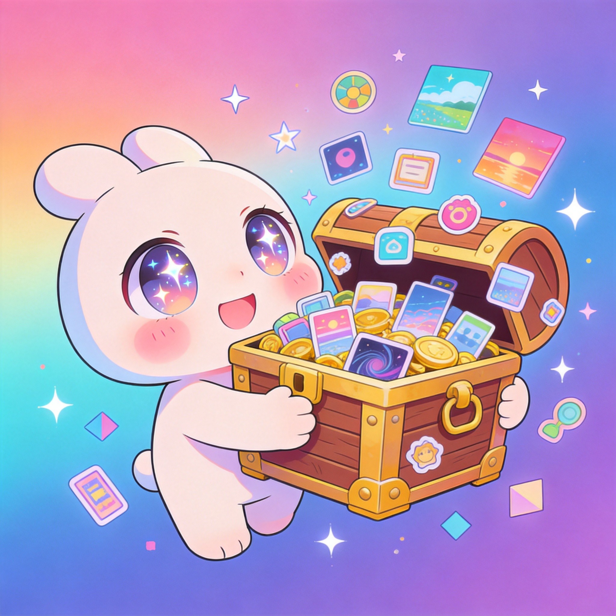 Vol. 2 — Cute-Tech Icon Pack (36 app icons)