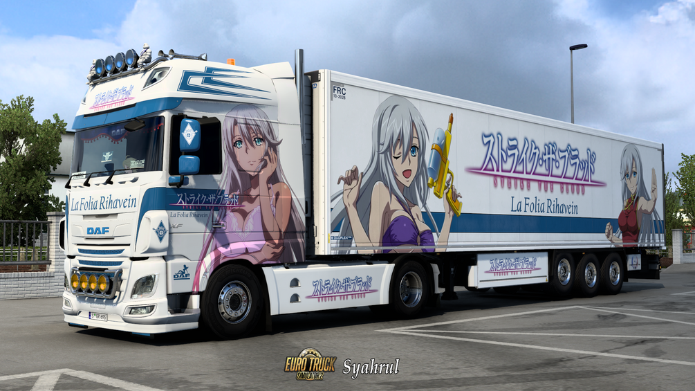 [ETS2] La Folia Rihavein | Strike The Blood Anime [Combo Skin] by Syahrul Itasha Truckstyling 痛トラック