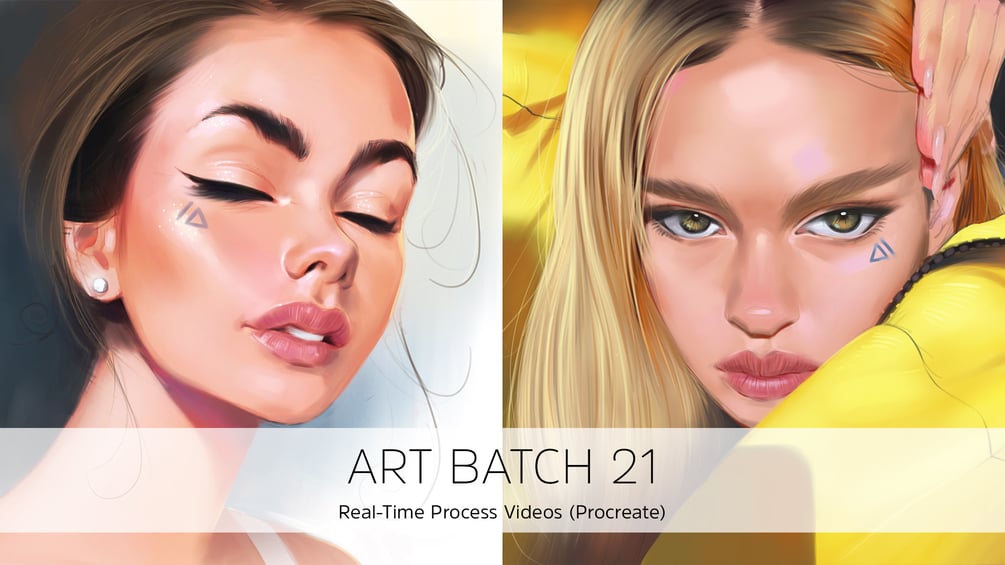 Art Batch 21 (Procreate Videos) by ericanthonyj