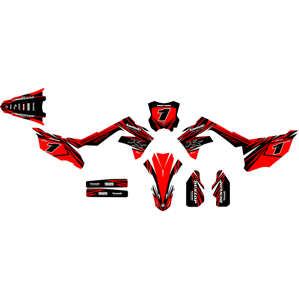 ON SALE KAWASAKI KX450F 2023 GRAPHIC DESIGN FOR PRINTING DECALS AI,CDR ...
