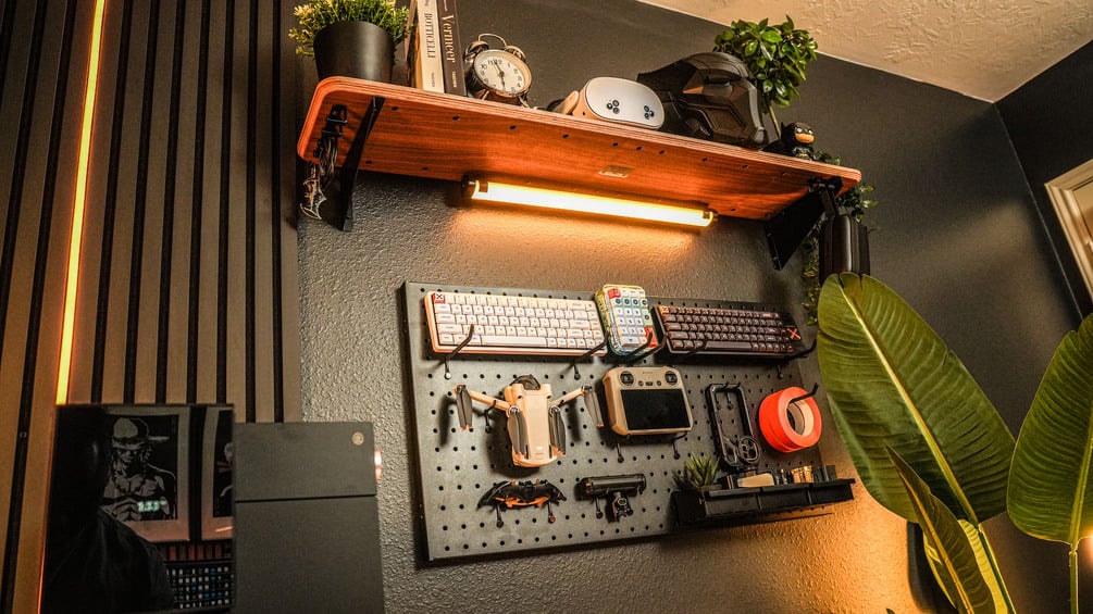 Content Bench & Wall Organization